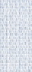 Плитка Cersanit Pudra голубая мозаика 20x44 см, PDG043D