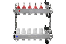Коллекторная группа Millennium 1'', 5 выходов, с расходомерами 25460