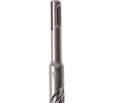 Бур по бетону, двойная спираль, Cobalt W-tip (16x160 мм; SDS PLUS) Denzel 705036