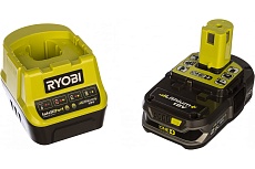 Набор Ryobi ONE+ RC18120-125 5133003359 аккумулятор (18 В; 2.5 А*ч; Li-Ion) и зарядное устройство RC18120