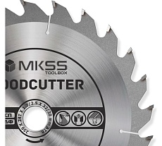 Диск пильный по дереву MKSS Toolbox Woodcutter WC2500 250x24Тх32/30 мм WC25002432