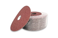 Фибровый шлифовальный круг (диск) 125 мм, Р80, 5 шт Vitatools F125-P80-5