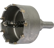 Коронка по металлу 53 мм с пластинами ВК8 WOLFSTAR cw00039