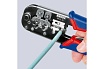 Пресс-клещи для штекеров Knipex RJ (Western), 2 гнезда, RJ 11/12, RJ 45, 190 мм, KN-975110SB