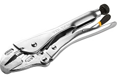 Зажим с фиксатором TOLSEN 250 мм, с прямыми губками 10048