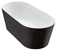 Акриловая ванна BelBagno BB71-1800-NERO-W0 170x80 черный глянец