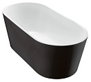 Акриловая ванна BelBagno BB71-1800-NERO-W0 170x80 черный глянец