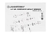Пневматический ударный гайковерт Jonnesway JAI-1114 49922