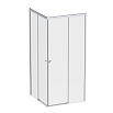 Душевой уголок Am.Pm X-Joy W94G-403-9090-МТ1К 90x90 прозрачный, хром матовый