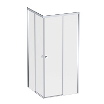 Душевой уголок Am.Pm X-Joy W94G-403-9090-МТ1К 90x90 прозрачный, хром матовый