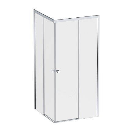 Душевой уголок Am.Pm X-Joy W94G-403-9090-МТ1К 90x90 прозрачный, хром матовый