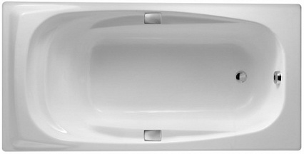 Чугунная ванна Jacob Delafon Super Repos 180x90 с отверстиями для ручек, арт. E2902-00