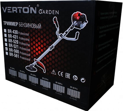 Бензиновый триммер Verton garden BR-560 Professional 01.5985.6398
