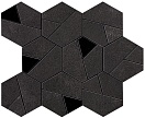 Мозаика Atlas Concorde Boost Tarmac Mosaico Hex Black 25x28,5 см, AN7B