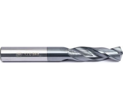 Сверло ц/х 12x50x100 мм, ВК8, TiAlN, ГОСТ 17274 ТМ Туламаш 144735