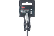 Шлицевая магнитная отвертка Rockforce Profi S2 SL8.0х175мм, в пластиковом держателе RF-70180175(27186)