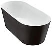 Акриловая ванна BelBagno BB71-1800-NERO-W0 170x80 черный глянец