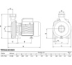 Центробежный поверхностный насос (консольный) UNIPUMP CPM 750H 47258