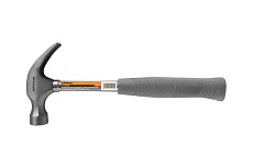 Молоток-гвоздодер (металлическая обрезиненная ручка) 0,45 кг Кратон 2 15 01 009