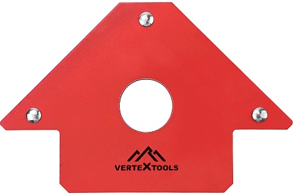 Магнитный уголок для сварки (45, 90, 135 градусов, до 11 кг) Vertextools 45-90-135-11