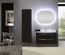Мебель для ванной Cezares Comfort 100 см Nero Lucido