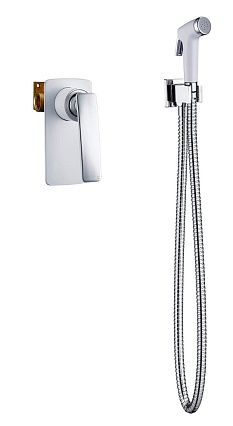 Смеситель Timo Helmi 4089/00-16SM с гигиеническим душем, хром