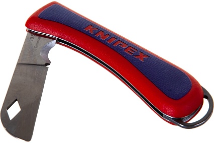 Складной нож электрика Knipex KN-162050SB