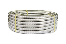 Труба гофрированная из нержавеющей стали Stahlmann SS304 25А, Отожженная, 3м 2238911