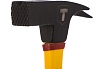 Шиферный молоток Topex с рукояткой из стекловолокна, 600 г 02A120