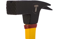 Шиферный молоток Topex с рукояткой из стекловолокна, 600 г 02A120