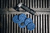 Диск быстросменный на винтовом креплении CD QD-R, D=75 мм, Blue Abraforce AFQDCDR7500BLU