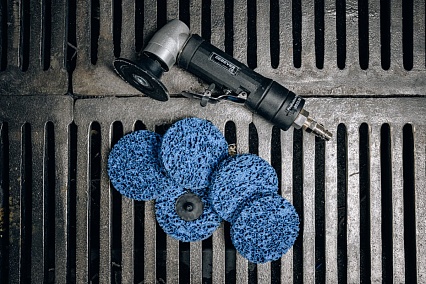 Диск быстросменный на винтовом креплении CD QD-R, D=75 мм, Blue Abraforce AFQDCDR7500BLU