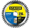 Диск пильный по дереву Stayer Expert 216x32/30 мм, 48Т 3682-216-32-48_z01