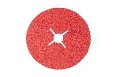 Фибровый шлифовальный круг CR5229 180x22 мм, керамика, P40, 25 шт Interflex 3024403801-25