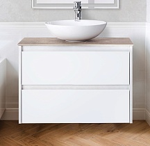Мебель для ванной BelBagno Kraft 70 см со столешницей Bianco Opaco