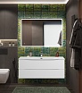 Мебель для ванной BelBagno Marino-Cer-N 120 см Bianco Opaco