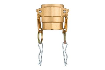 Камлок TITAN LOCK латунный TITAN LOCK тип D розетка, внутренняя резьба BSP 2 1/2" TL250DBR