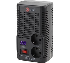Компактный стабилизатор напряжения Эра СНК-300 160-260В/220В, 300ВА Б0031555