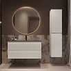Тумба с раковиной Vincea Велле (Welle) 100 см белый матовый софт-тач