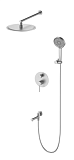 Душевой набор Oliveeka Y-Line OL-939017-BN никель матовый