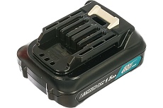 Аккумулятор BL1016 (12 В, 1.5 Ач, Li-Ion) Makita 197393-5