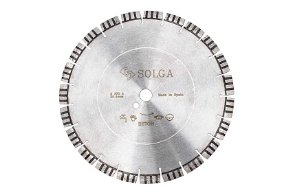 Диск алмазный сегментный (350х25,4/20 мм) PROFESSIONAL10 Solga Diamant 23116350