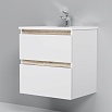 Тумба с раковиной Am.Pm X-Joy 60 см подвесная, белый глянец