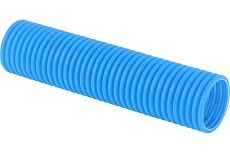 Гофрированная труба Рувинил 63 мм ПНД синяя для МПТ пешель 15 м 26300С
