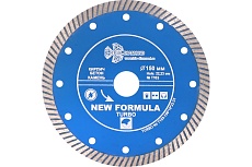 Диск алмазный отрезной Турбо New Formula (150х22.23 мм) TRIO-DIAMOND T103