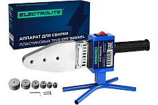 Паяльник для полипропиленовых труб Electrolite аппарат для сварки пластиковых труб и фитинга спт 1500/6 EL 6083