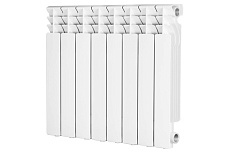 Алюминиевый радиатор Radena 500/100 9 секций 008010329