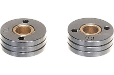 Ролики подающие (2 шт; 0.8-1.0 мм; стальная проволока) для INMIG 315T 350T 400T 500T Fubag 31529