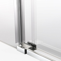 Душевая дверь Vincea Stella VDS-1ST140CLGM 140x200 вороненая сталь, прозрачная