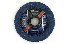 Круг лепестковый U-форма трехсторонний 125x11x22.23 мм, Z120, цирконий EuroCut EC-FU125Z120